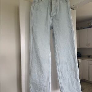 Jesse Kamm Blue Relaxed Jeans High-Rise Lightweight